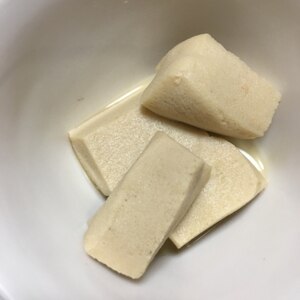 高野豆腐の含め煮